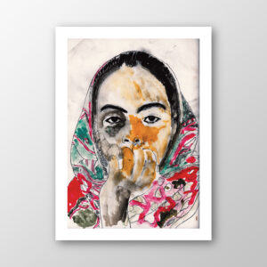 „Tigray Girl“, Thomas Berghaus, Artists for Cap Anamur